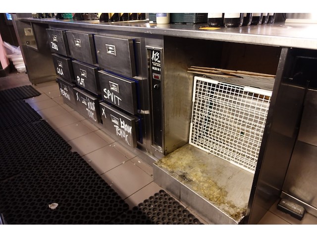 Inox toog/koelwerkbank - afbeelding 7 van  13