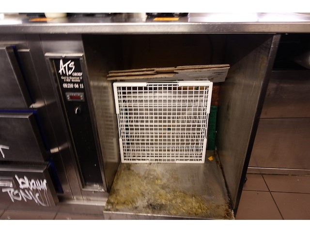 Inox toog/koelwerkbank - afbeelding 8 van  13