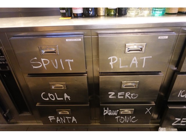 Inox toog/koelwerkbank - afbeelding 3 van  7