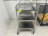 Inox transportkar - afbeelding 2 van  2