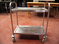 Inox trolley