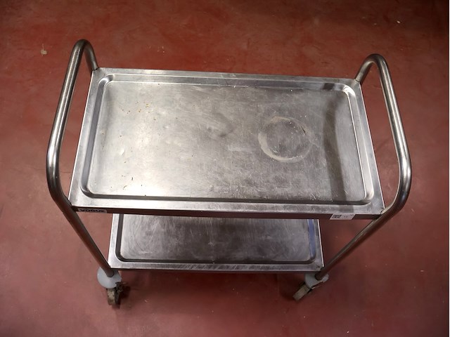Inox trolley - afbeelding 3 van  3