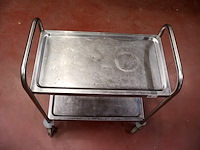 Inox trolley - afbeelding 3 van  3