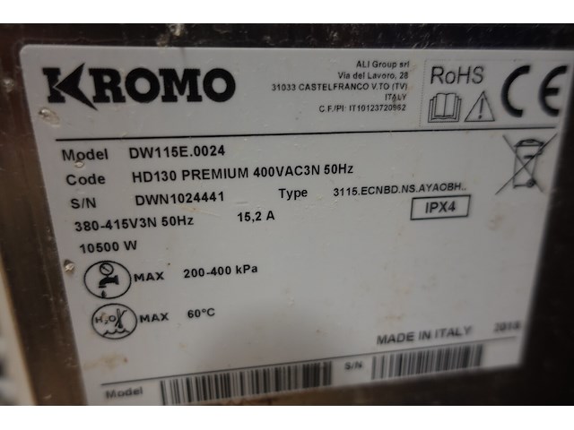 Inox vaatwas kromo - afbeelding 5 van  5