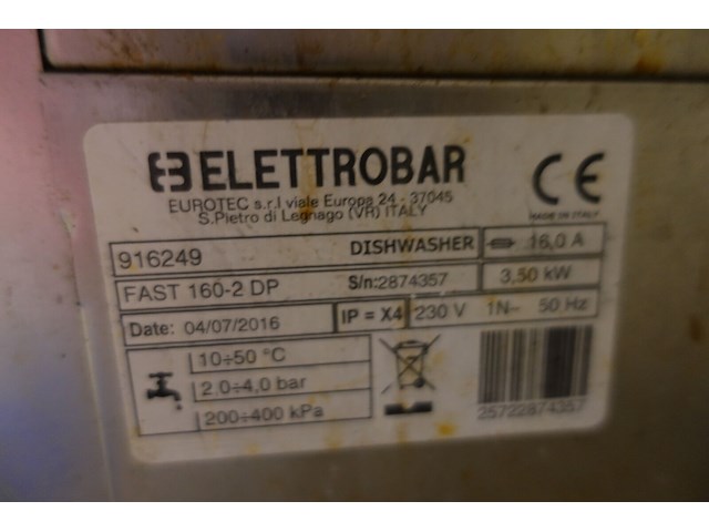 Inox vaatwasser belettrobar - afbeelding 7 van  7
