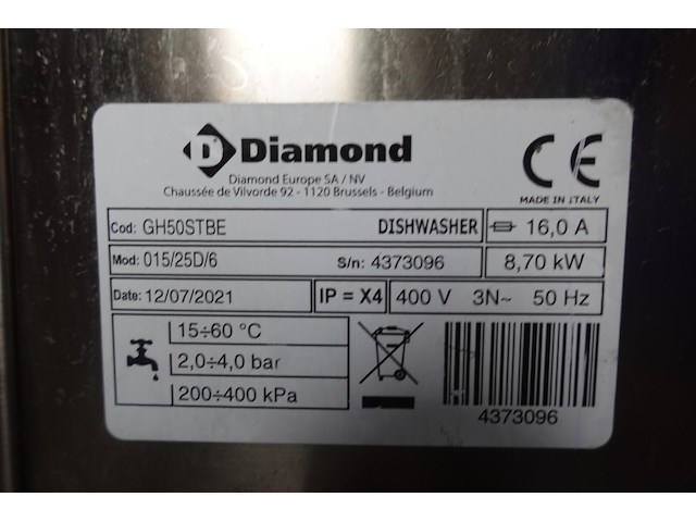 Inox vaatwasser diamond - afbeelding 2 van  10