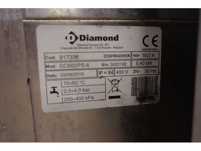 Inox vaatwasser diamond - afbeelding 6 van  6