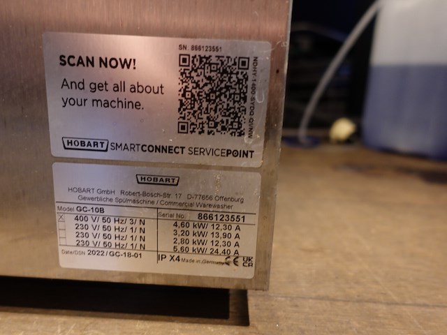 Inox vaatwasser hobart - afbeelding 3 van  4