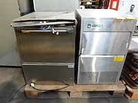 Inox vaatwasser + ijsblokmachine - afbeelding 1 van  5