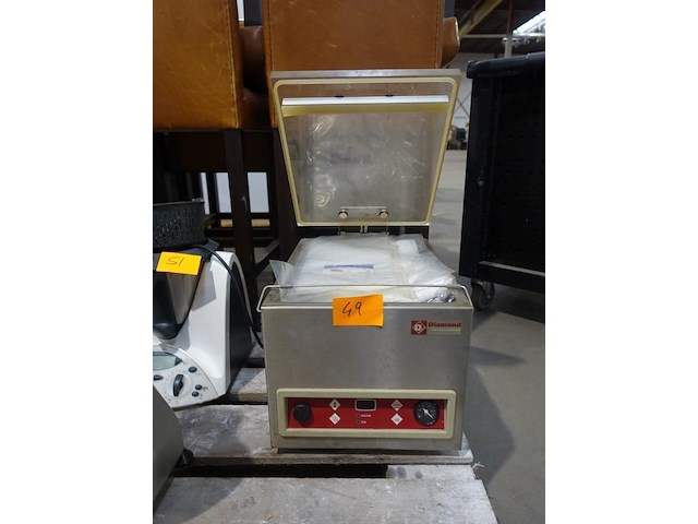 Inox vacuummachine diamond - afbeelding 1 van  3