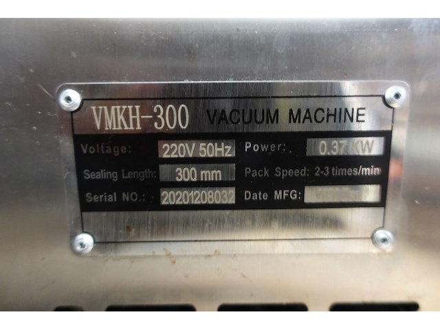 Inox vacuümverpakkingsmachine ggm gastro - afbeelding 5 van  5