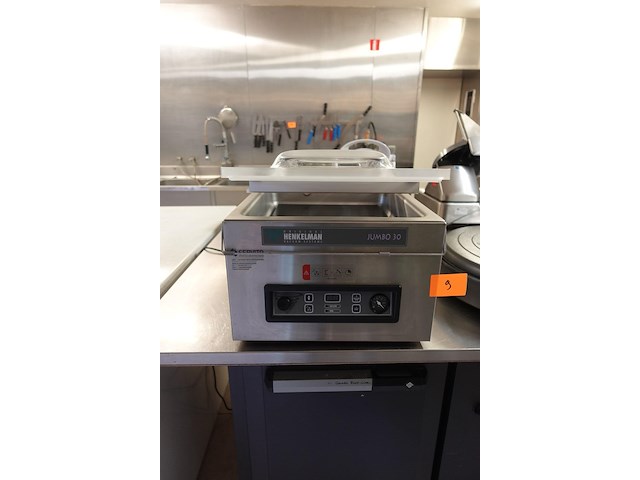 Inox vacuümverpakkingsmachine henkelman - afbeelding 1 van  7