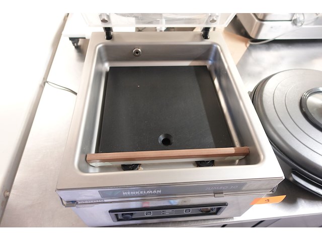 Inox vacuümverpakkingsmachine henkelman - afbeelding 3 van  7