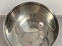 Inox vat 200 liter met deksel brouwland - afbeelding 2 van  4