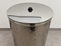 Inox vat 200 liter met deksel brouwland - afbeelding 3 van  4