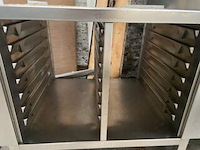 Inox verhoog voor steamer - afbeelding 2 van  3
