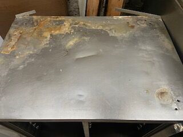 Inox verhoog voor steamer - afbeelding 3 van  3