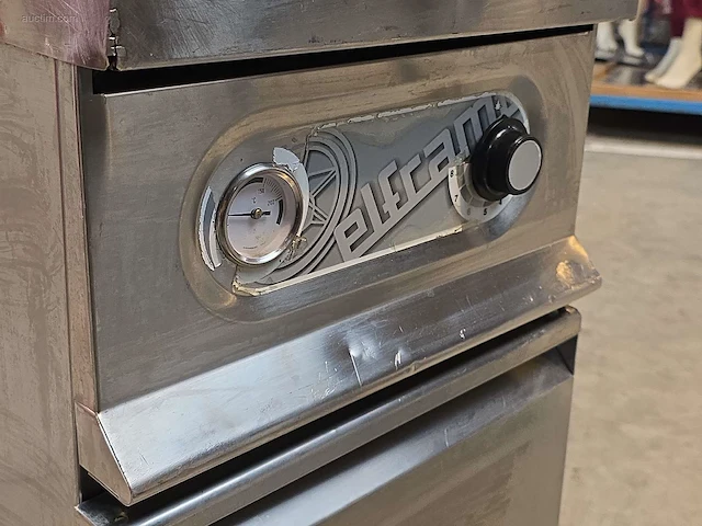 Inox verrijdbare gasfriteuse elframo gw20t - afbeelding 3 van  7