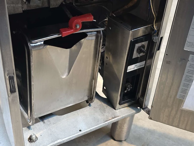 Inox verrijdbare gasfriteuse elframo gw20t - afbeelding 4 van  7