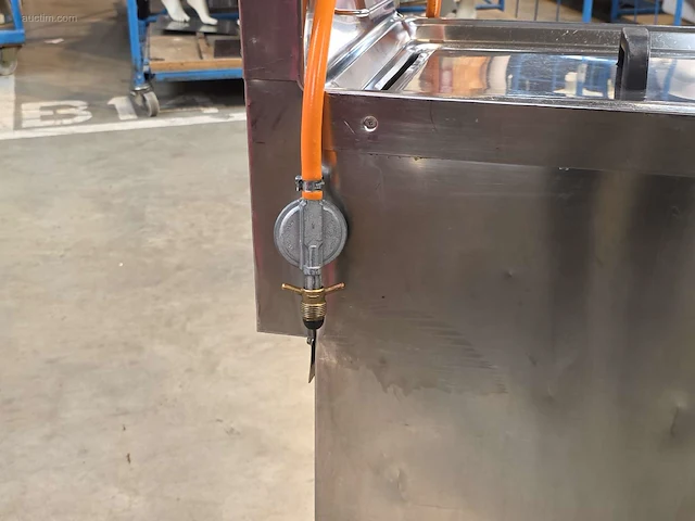 Inox verrijdbare gasfriteuse elframo gw20t - afbeelding 2 van  8