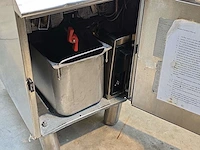Inox verrijdbare gasfriteuse elframo gw20t - afbeelding 6 van  8