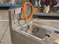 Inox verrijdbare gasfriteuse elframo gw20t - afbeelding 2 van  7