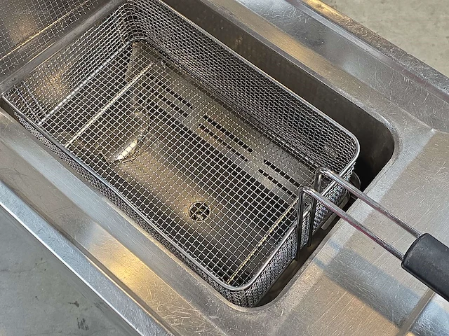 Inox verrijdbare gasfriteuse elframo gw20t - afbeelding 3 van  7