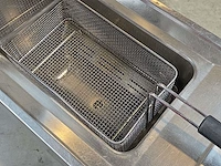 Inox verrijdbare gasfriteuse elframo gw20t - afbeelding 3 van  7