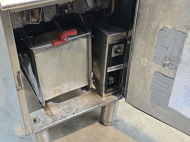 Inox verrijdbare gasfriteuse elframo gw20t - afbeelding 5 van  7