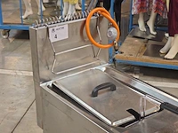 Inox verrijdbare gasfriteuse elframo gw20t - afbeelding 2 van  6