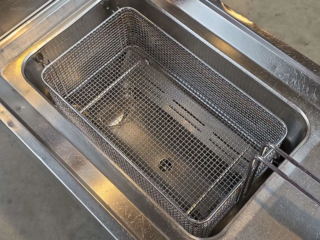 Inox verrijdbare gasfriteuse elframo gw20t - afbeelding 4 van  6