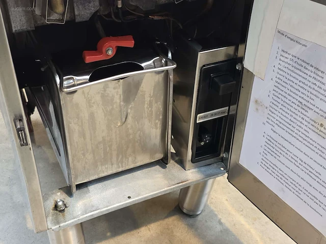 Inox verrijdbare gasfriteuse elframo gw20t - afbeelding 5 van  6
