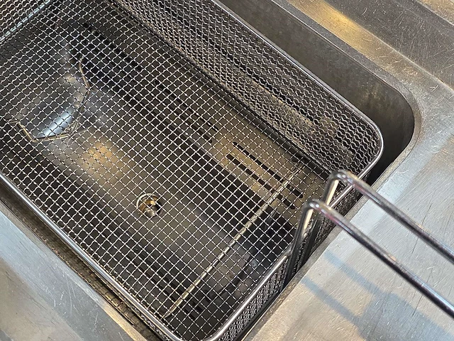 Inox verrijdbare gasfriteuse elframo gw20t - afbeelding 5 van  6
