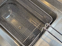 Inox verrijdbare gasfriteuse elframo gw20t - afbeelding 5 van  6