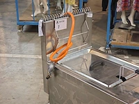 Inox verrijdbare gasfriteuse elframo gw20t - afbeelding 2 van  6