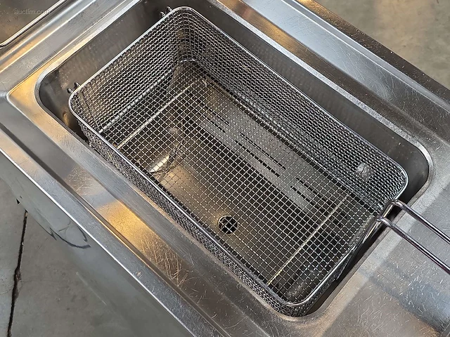 Inox verrijdbare gasfriteuse elframo gw20t - afbeelding 6 van  7