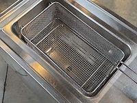 Inox verrijdbare gasfriteuse elframo gw20t - afbeelding 6 van  7