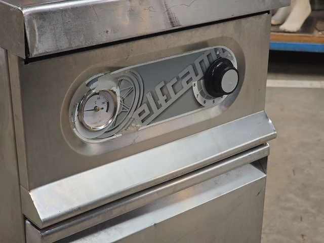 Inox verrijdbare gasfriteuse elframo gw20t - afbeelding 3 van  6