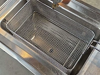 Inox verrijdbare gasfriteuse elframo gw20t - afbeelding 5 van  6