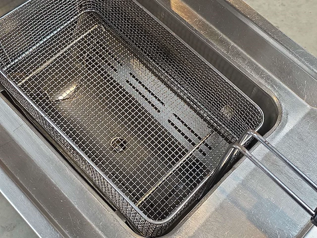 Inox verrijdbare gasfriteuse elframo gw20t - afbeelding 3 van  7