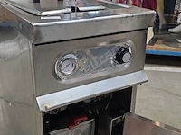 Inox verrijdbare gasfriteuse elframo gw20t - afbeelding 4 van  7