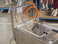 Inox verrijdbare gasfriteuse elframo gw20t - afbeelding 2 van  7