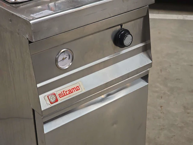 Inox verrijdbare gasfriteuse elframo gw20t - afbeelding 3 van  7