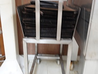 Inox verrijdbare kar - afbeelding 1 van  4