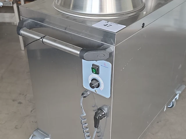 Inox verrijdbare warmhoudwagen bourgeat bp19 - afbeelding 2 van  8