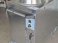 Inox verrijdbare warmhoudwagen bourgeat bp19 - afbeelding 2 van  8