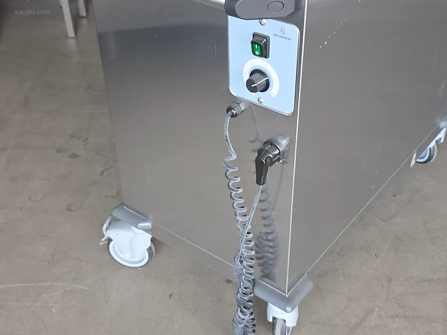 Inox verrijdbare warmhoudwagen bourgeat bp19 - afbeelding 3 van  8