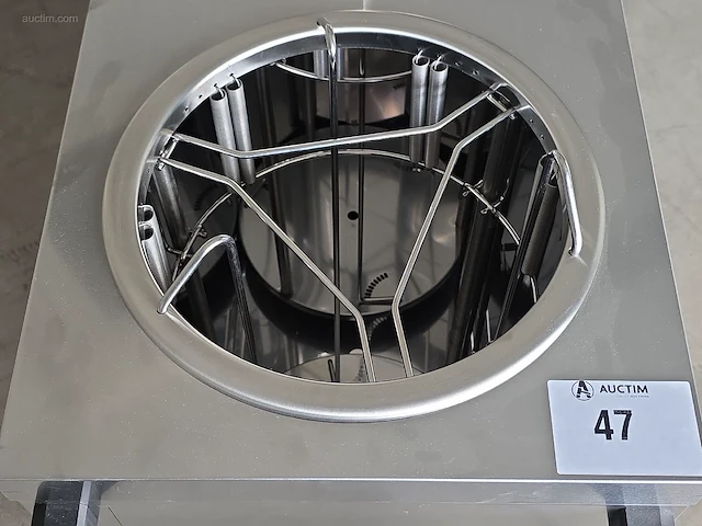 Inox verrijdbare warmhoudwagen bourgeat bp19 - afbeelding 4 van  8