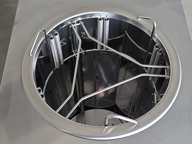 Inox verrijdbare warmhoudwagen bourgeat bp19 - afbeelding 5 van  8