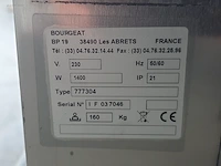 Inox verrijdbare warmhoudwagen bourgeat bp19 - afbeelding 8 van  8